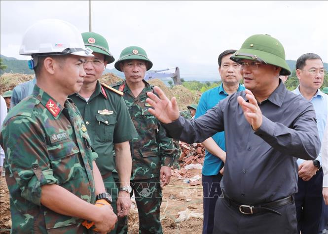 Lai Châu: Kiểm tra thực tế, nỗ lực khắc phục hậu quả thiên tai tại xã Mường Than